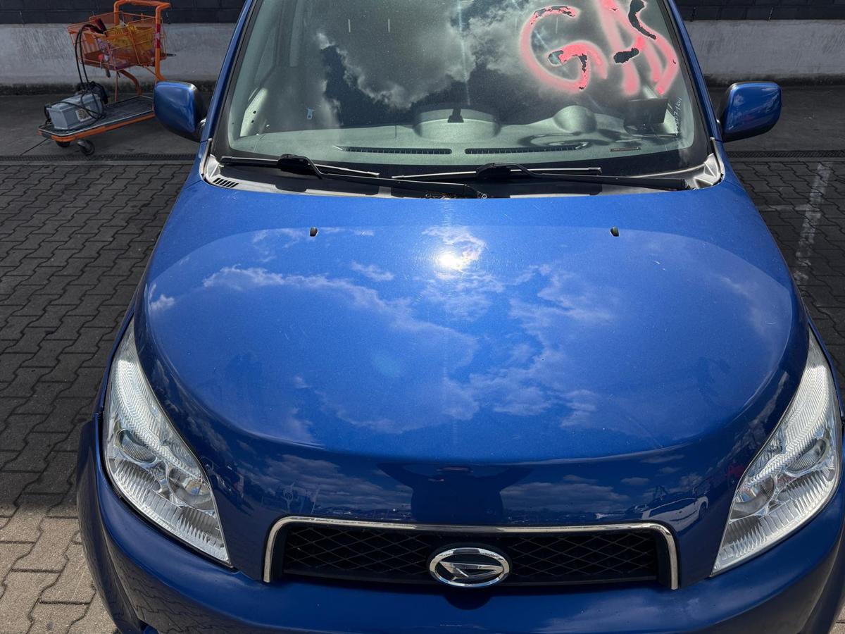 Daihatsu Terios II J2 original Motorhaube B58 Blue Pearl Metallic BJ07